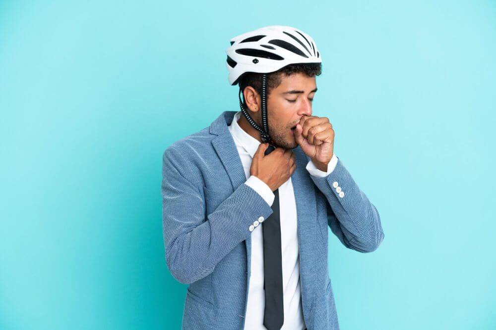 jazda na rowerze alergia